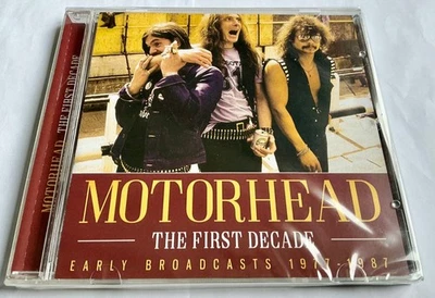 MOTORHEAD - 'THE FIRST DECADE' (Early Broadcasts 1977-1987)  NEW CD (sealed) - Image 1 of 4