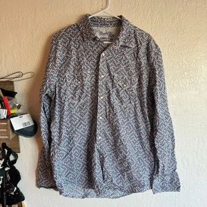 Wrangler 20X Competition Button Down Langarm Western Hemd Gr. L - Bild 1 von 3