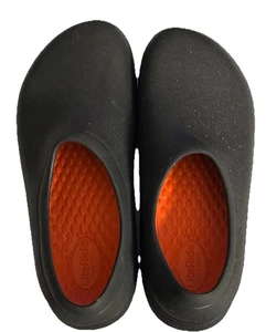 Zapatos de trabajo Crocs LiteRide para hombre talla 7 negros con zueco sin cordones resistentes al deslizamiento - Imagen 1 de 12