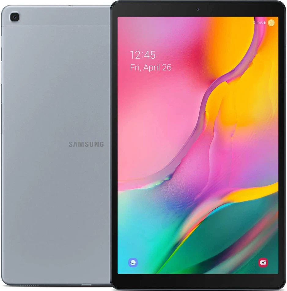 Samsung Galaxy Tab A 10.1 (2019) SM-T517P T-Mobile Unlocked 32GB Silver A - Image 1 of 1