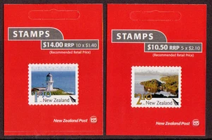 PAR DE FOLLETOS AUTOADHESIVOS NUEVA ZELAND 2012, FARO COMO NUEVO, MONTADO SIN MONTAR O NUNCA MONTADO - Imagen 1 de 1