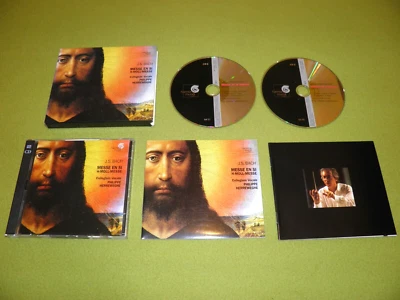 Bach - H-moll-Messe / Collegium Vocale - Herreweghe / Harmonia Mundi 2xCD Box - Image 1 of 3