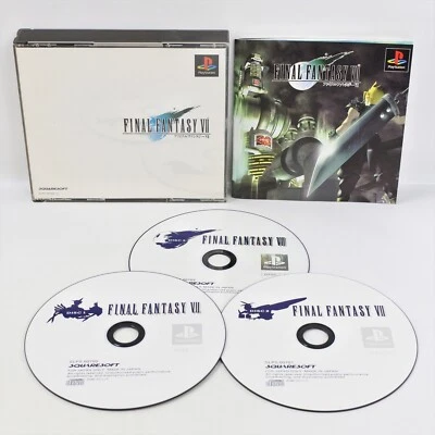 FINAL FANTASY VII 7 FF7 PS1 Playstation For JP System p1 - Image 1 of 2