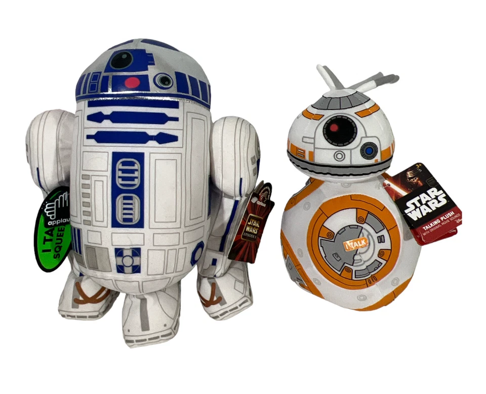 Vintage 1999 Star Wars Episode 1 Talking R2d2 Plush Made by Applause Works