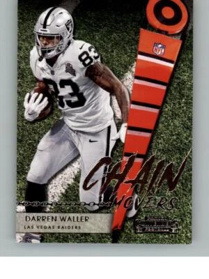 2021 Panini Contenders Darren Waller CM-DWA Chain Movers Las Vegas Raiders - Image 1 of 2