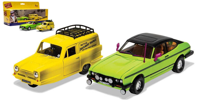 ONLY FOOLS AND HORSES - RELIANT REGAL AND FORD CAPRI Mk III 1:36 - Immagine 1 di 1