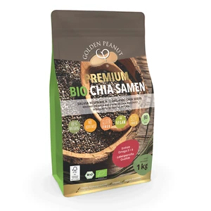 Bio Chia Samen 1 kg echte Salvia Hispanica Chia black white DE-ÖKO-003 Omega-3