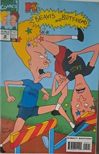 Beavis and Butthead #5 Marvel Comic Newsstand Variant - Picture 1 of 1