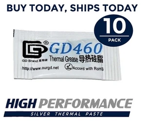 10PC LOT 0.5G High Performance Silver Thermal Paste Compound Grease CPU GPU Gray - Picture 1 of 6