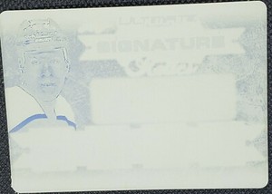KEITH PRIMEAU 2019-20 Leaf Ultimate Hockey PRINTING PLATE SP #1/1 Flyers Whalers