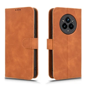 Para Realme 14 Pro 5G Lujo Abatible Cuero Billetera Soporte Ranuras para Tarjetas Estuche Suave Cubierta - Imagen 1 de 24