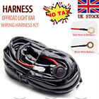 LED Work Light Bar Wiring Kit Harness Fog Driving Offroad w/ Fuse & Relay Switch