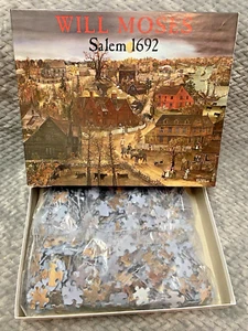 Will Moses Salem 1692 1000-piece Puzzle New factory Sealed. - Picture 1 of 6