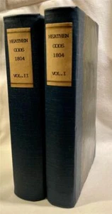 1804 HISTORY OF THE HEATHEN GODS IN FINE BINDING OCCULT MYTHOLOGY ANCIENT PAGAN - Imagen 1 de 6