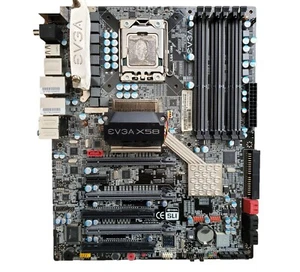 EVGA X58 SLI MOTHERBOARD 132-BL-E758-A1 LGA1366 SOCKET ATX DDR3 NO CPU - Picture 1 of 7