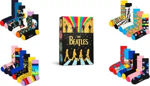 HAPPY SOCKS The Beatles Collector’s Socks Gift Set. SPECIAL EDITION & BESTSELLER - Picture 1 of 24