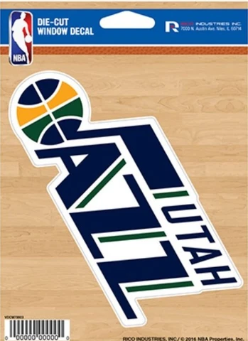 Utah Jazz Die Cut Decal Car Window, Laptop, Tumbler. See Description Cover