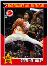 2023 Aden Holloway Future Star McDonald's All-American Game Rookie Card #11