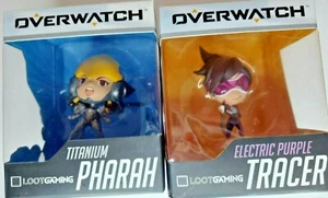 Overwatch Cute but Deadly Electric Purple Tracer & Titanium Pharah - Picture 1 of 3