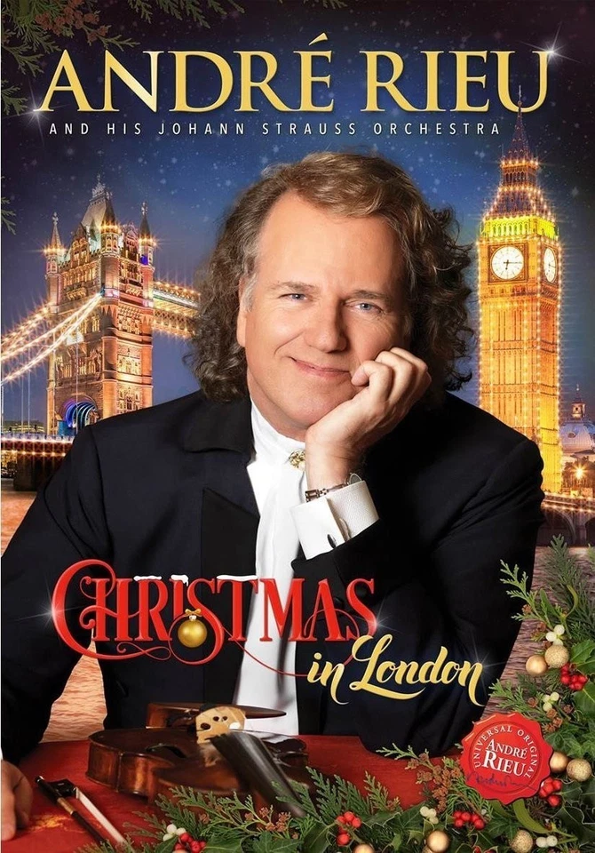 ANDRÉ RIEU - CHRISTMAS IN LONDON   DVD NEW!  - Image 1 of 1