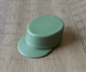 G.I. JOE Vintage 1960's Hasbro Action Soldier Hat Cap #11 Green Made in USA - Picture 1 of 5