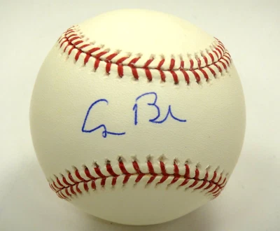 PRESIDENT GEORGE H. W. BUSH PSA/DNA GRADED 9 MINT SIGNED MLB BASEBALL AUTOGRAPH - Image 1 of 4