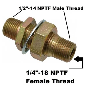 ACOPLAMIENTO MAMPARO TRAMEC SLOAN 55600STL 1/2"" MACHO 1/4"" HEMBRA (VER FOTO) - Imagen 1 de 2