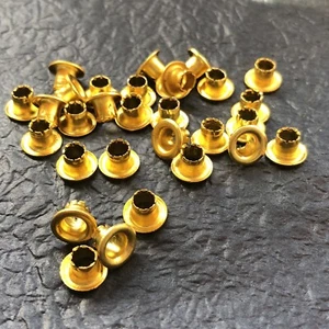 Ojales dorados con sujetador a presión botón 8 mm presión tachón acolchado ropa de coser 40 piezas - Imagen 1 de 5