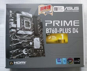 ASUS Prime B760-PLUS | Intel B760 (LGA 1700) ATX Motherboard | DDR5, PCIe 5.0 - Afbeelding 1 van 6