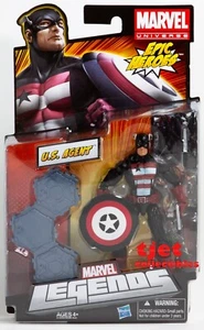 Marvel Legends Universe Epic Heroes 6" U.S. Agent Hasbro 2012 New - Picture 1 of 4