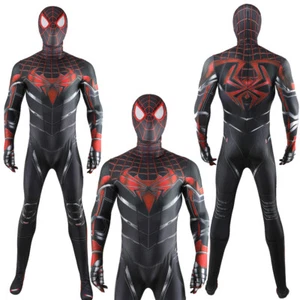 Advanced Tech Spiderman Jumpsuit Spider-man Cosplay Costume Halloween Adult Kids - Picture 1 of 18