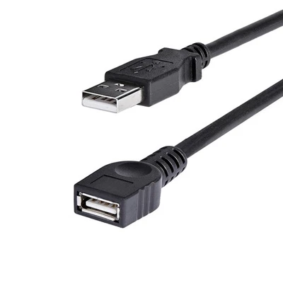 STARTECH.COM 6 Ft Black USB 2.0 Extension Cable a to a - M/F - 6Ft USB 2.0 Exten - Image 1 of 4