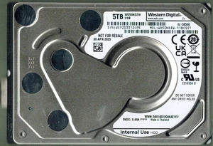 WD50NDZW-11BCSS1 S/N: WXF2D WESTERN DIGITAL 5TB THAILAND APR 2023 - Picture 1 of 2