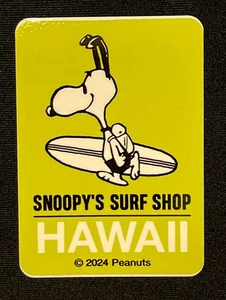 Snoopy : Joe Surfer : Peanuts Surfboard Sticker - Joe Cool : Hawaii Surf Shop - Bild 1 von 3