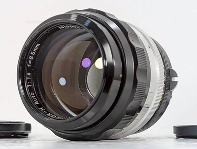 Objectif Nikon NIKKOR-H Auto 85Mm F/1.8 Non AI Venu Du JAPON - Photo 1/4