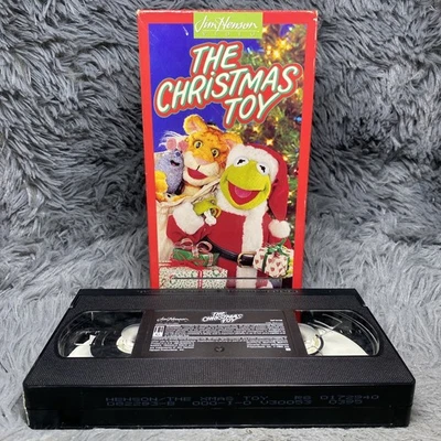 The Christmas Toy VHS Tape 1993 Jim Henson Kermit Muppets Rugby Tiger Balthazar - Image 1 of 4