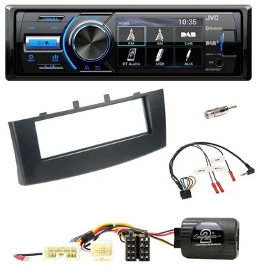 JVC Bluetooth Lenkrad USB DAB Autoradio für Mitsubishi Colt 2008-2012 - Bild 1 von 4