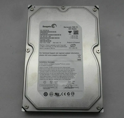SEAGATE ST3320620A 320GB IDE HDD 7200RPM - Image 1 of 3