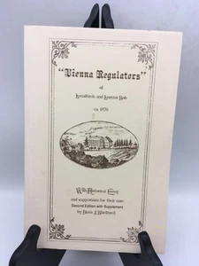 "WIENER REGULATOREN" VON LENZKIRCH UND LORENZ BOB, CA. 1870 von Dana J. Blackwell - Bild 1 von 15