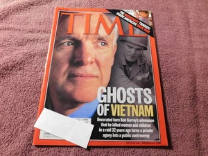 Time Magazine Ghosts Of Vietnam Bob Kerrey 2001 - Picture 1 of 3