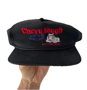 Chevy Trucks Hat Vintage Retro Chevrolet Truck Chevy Tough Snapback Cap 80s NWOT - Picture 1 of 7