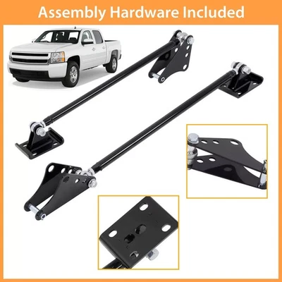 Traction Tie Bar Flip Kit For Chevy Silverado 1500 1999-2011 Axle Flipped Truck - Image 1 of 4