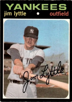 1971 O-Pee-Chee OPC Jim Lyttle Vintage New York Yankees #234 - Image 1 of 2