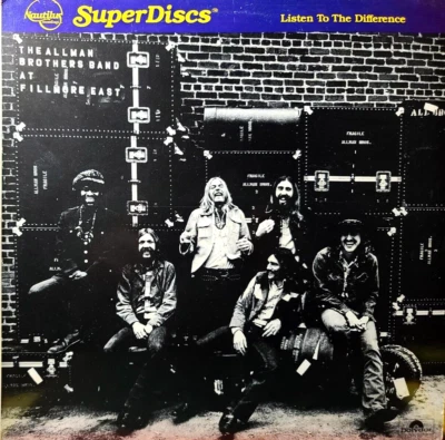 Allman Brothers Band Live  LP  1982 Nautilus NR 30 PLEASE FULLY READ DESCRIPTION - Image 1 of 4