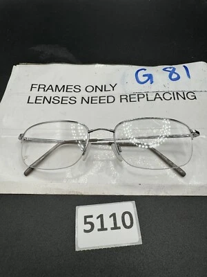 Marcos de gafas Marchon FLEXON 606 Gunmetal rectangular media llanta 54-19-140 Foto 1 de 4