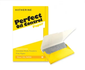 HATHERINE Perfect Oil Control Paper Facial Skin Blotting Made in Japan - Picture 1 of 9