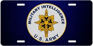 High Grade Aluminum License Plate - US Army Divisions - Many Options - Picture 1 of 71