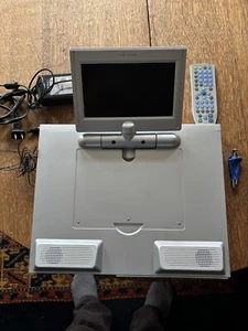 The Sharper Image ML600 with Remote Control TV CD DVD Under Cabinet Works! - Picture 1 of 9