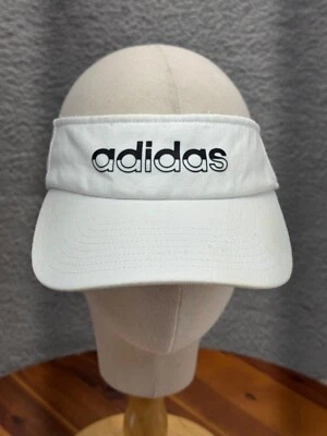 Adidas Deportes Parasol Ajustable Blanco Negro Correa Gorra Sombrero Unisex Adulto Foto 1 de 4