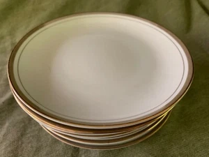 Royalton China Golden Elegance Bread & Butter Plates (TEN) Translucent Porcelain - Picture 1 of 3